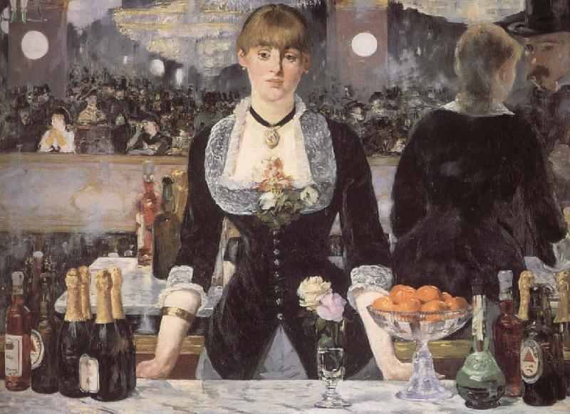 Edouard Manet The bar on the Folies-Bergere oil painting image